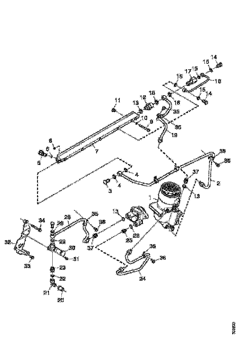 Buy 1864129 FUEL PIPE SCANIA