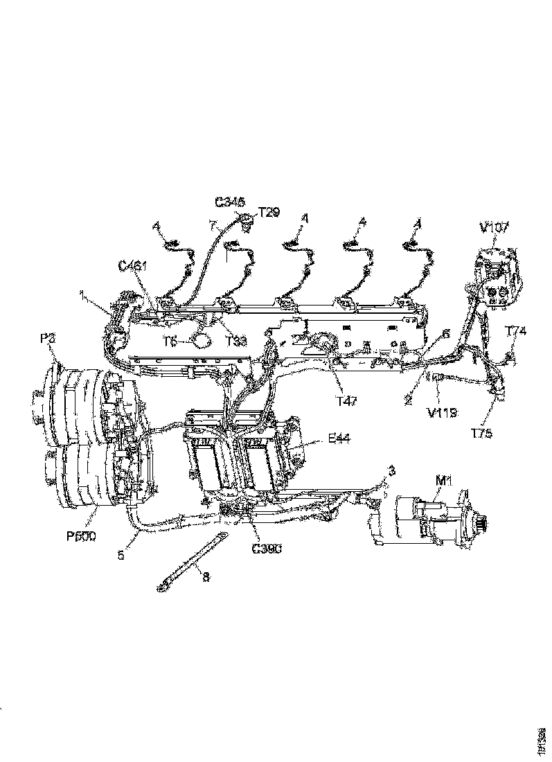 Buy 1864235 CABLE HARNESS SCANIA