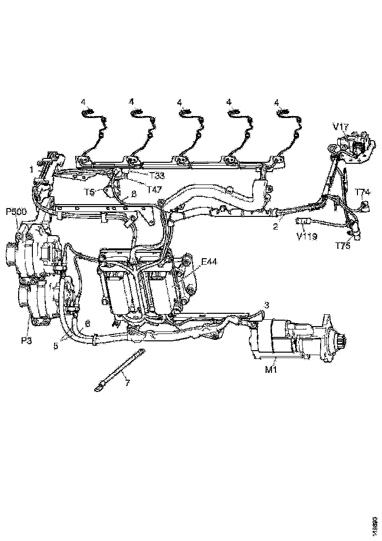 Buy 1864236 CABLE HARNESS SCANIA
