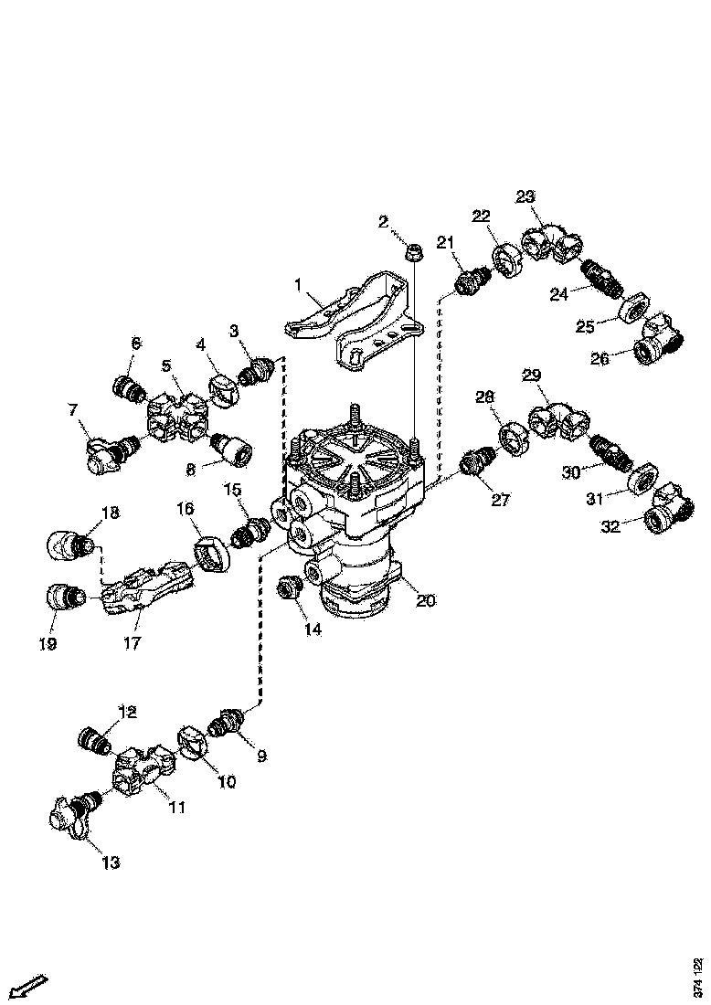 Buy 1865237 TRAILER RELAY VALVE SCANIA