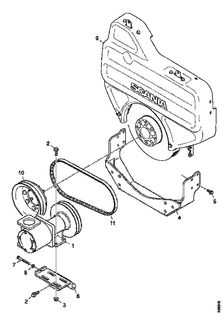 Buy 1866348 BRACKET SCANIA