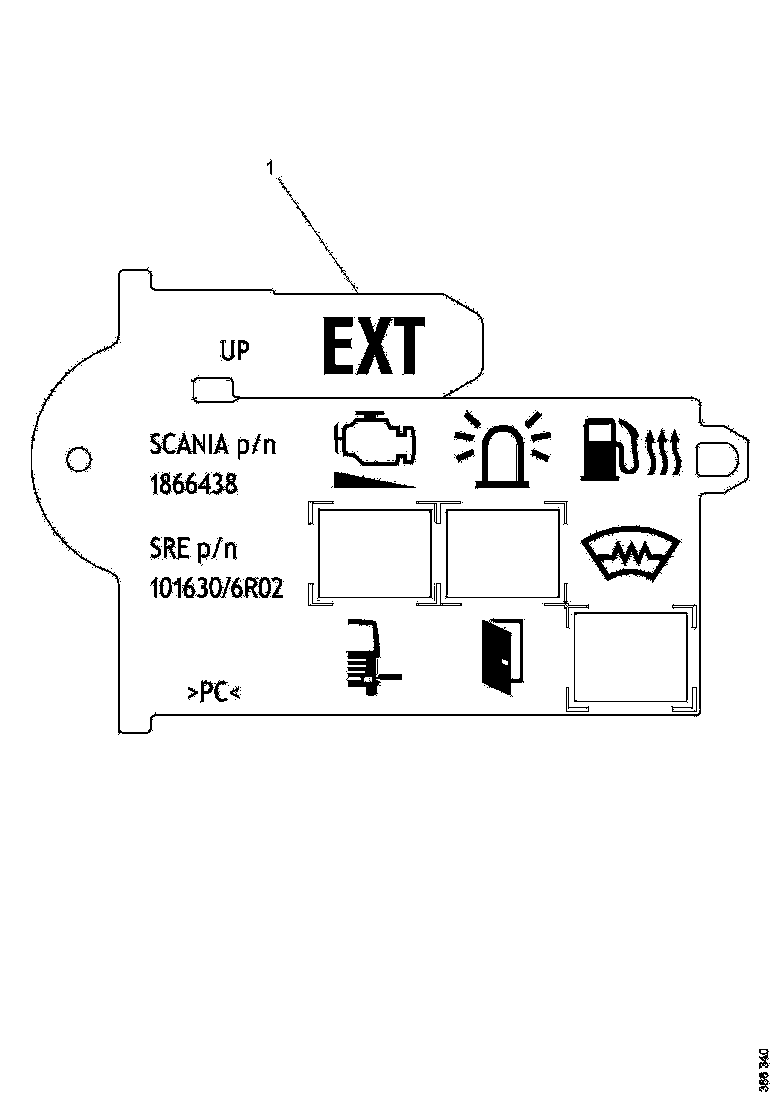 Buy 1866438 SYMBOL LEN SCANIA