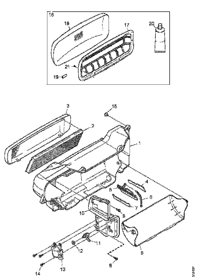 Buy 1866683 SEALING STRIP SCANIA
