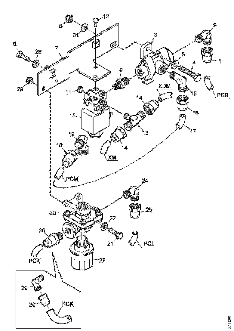 Buy 1867030 BRACKET SCANIA