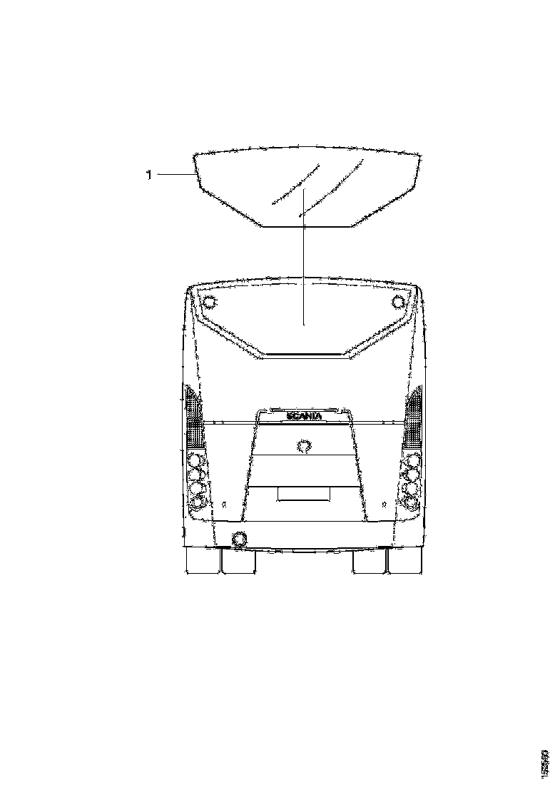 Buy 1867295 REAR WINDO SCANIA