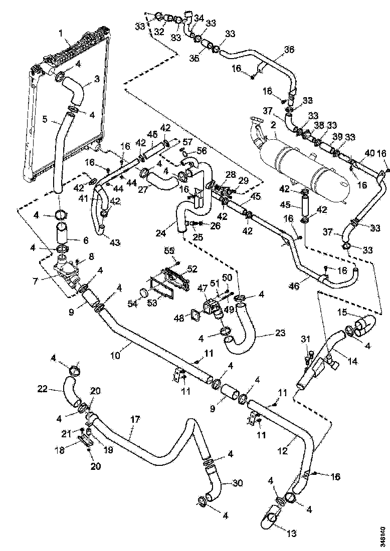 Buy 1867456 COOLANT PIPE SCANIA