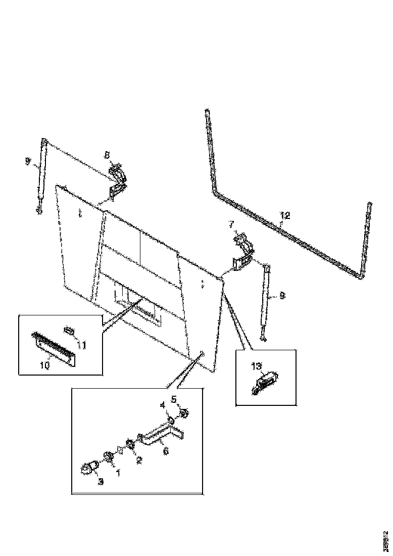 Buy 1867569 HINGE SCANIA