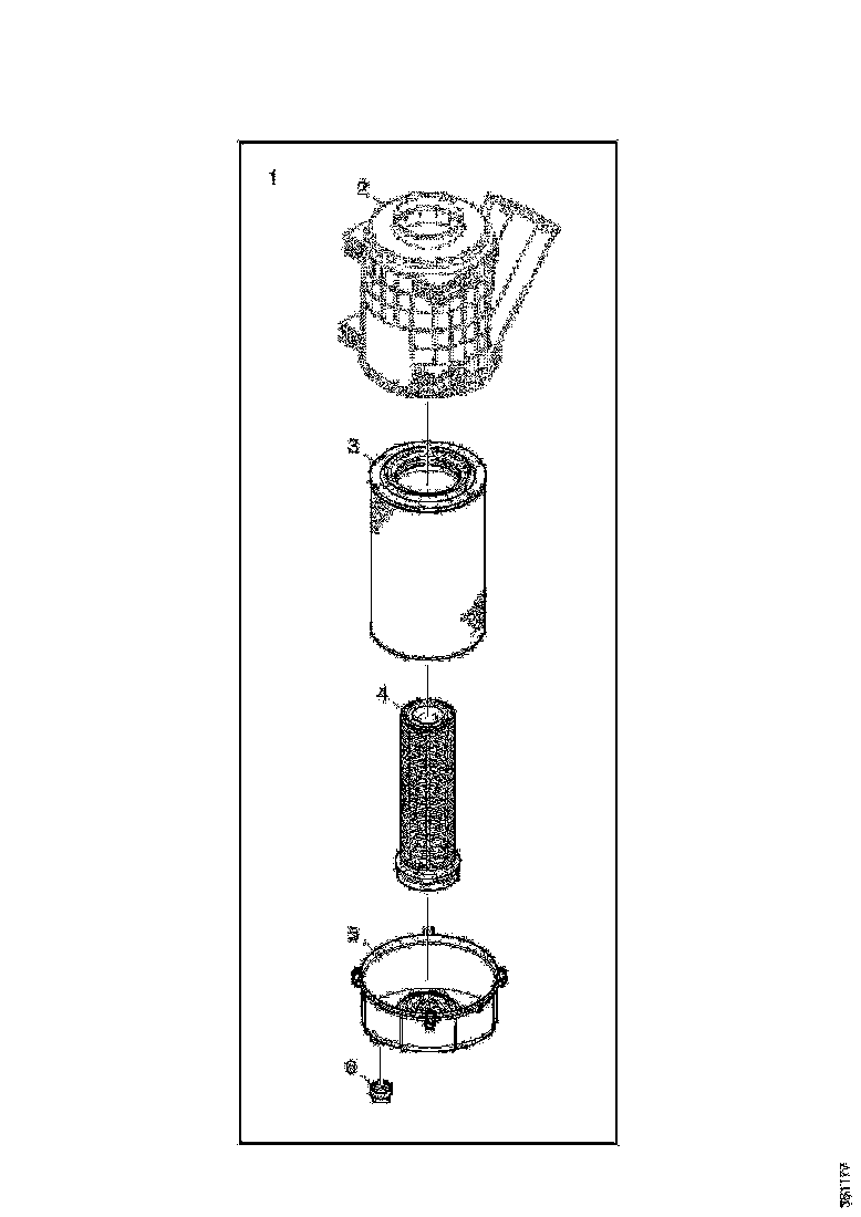 Buy 1869992 AIR FILTER CARTRIDGE SCANIA
