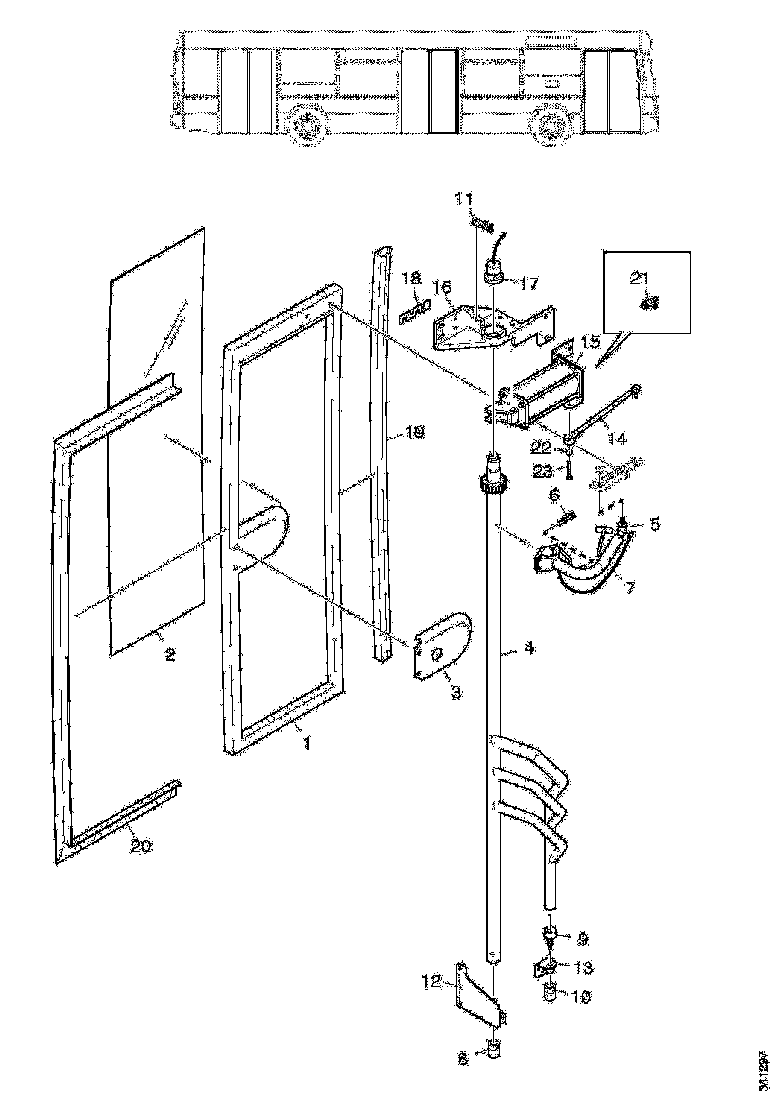 Buy 1870199 DOOR LEAF SCANIA