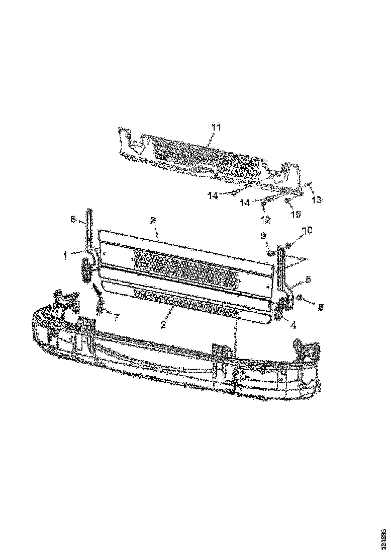 Buy 1870689 SHIELDING NET SCANIA