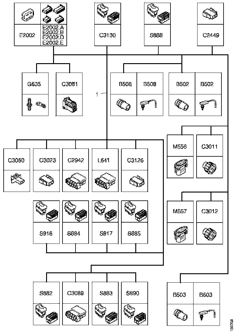 Buy 1872648 CABLE HARNESS SCANIA