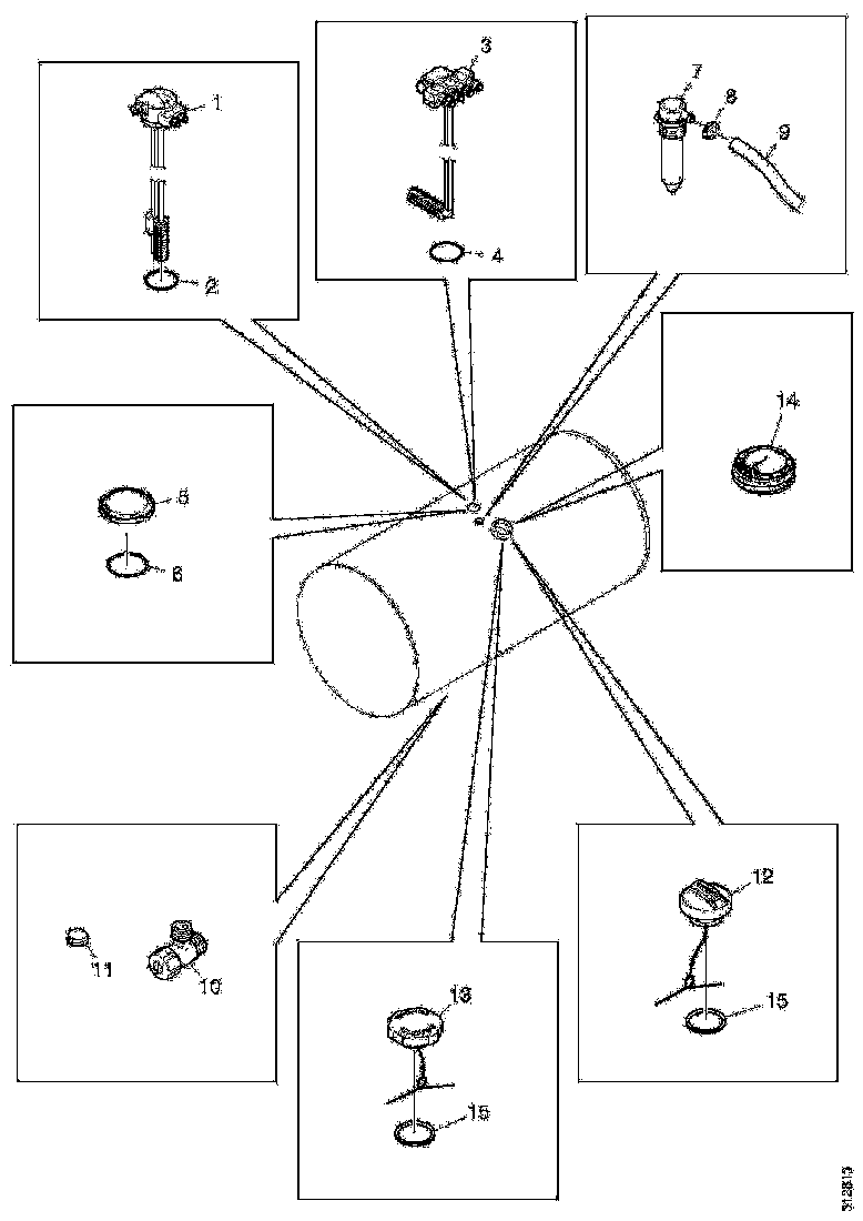 Buy 1872861 FUEL PICK-UP UNIT SCANIA