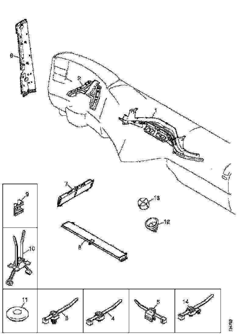 Buy 1874210 CABLE DUCT SCANIA