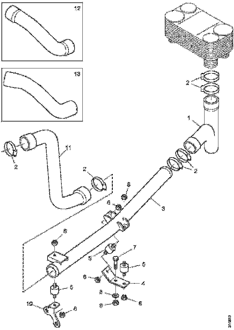 Buy 1876636 HOSE SCANIA