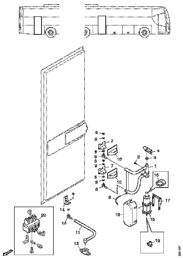 Buy 1878082 BRACKET SCANIA