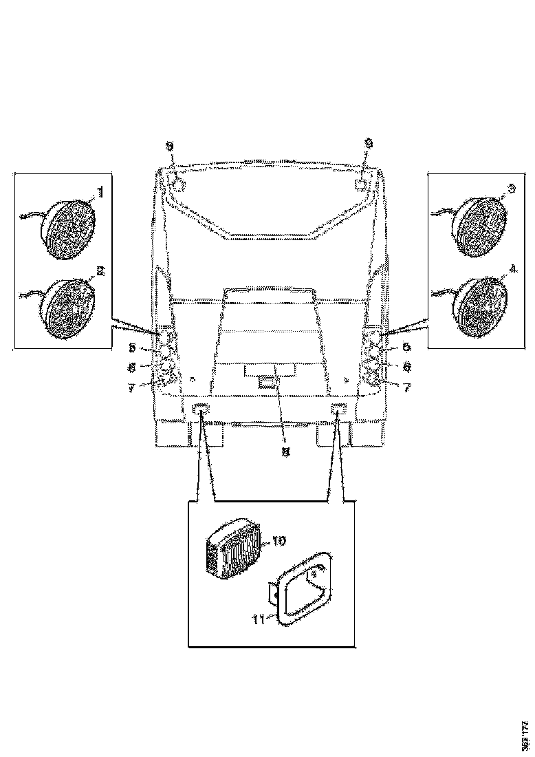 Buy 1878086 BRAKE LAMP SCANIA