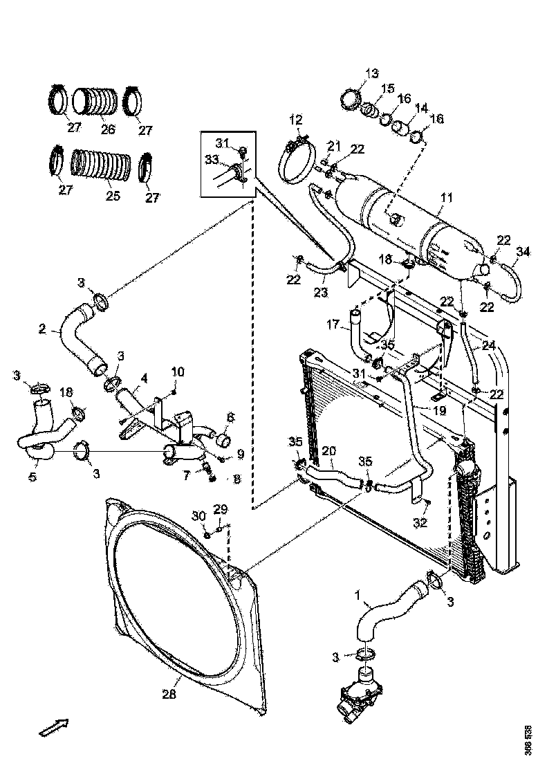 Buy 1878891 HOSE ASSEMBLY SCANIA