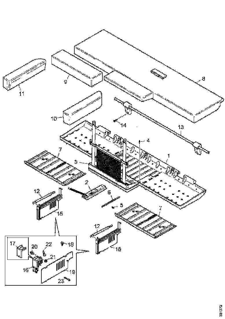 Buy 1880093 BED SUPPOR SCANIA
