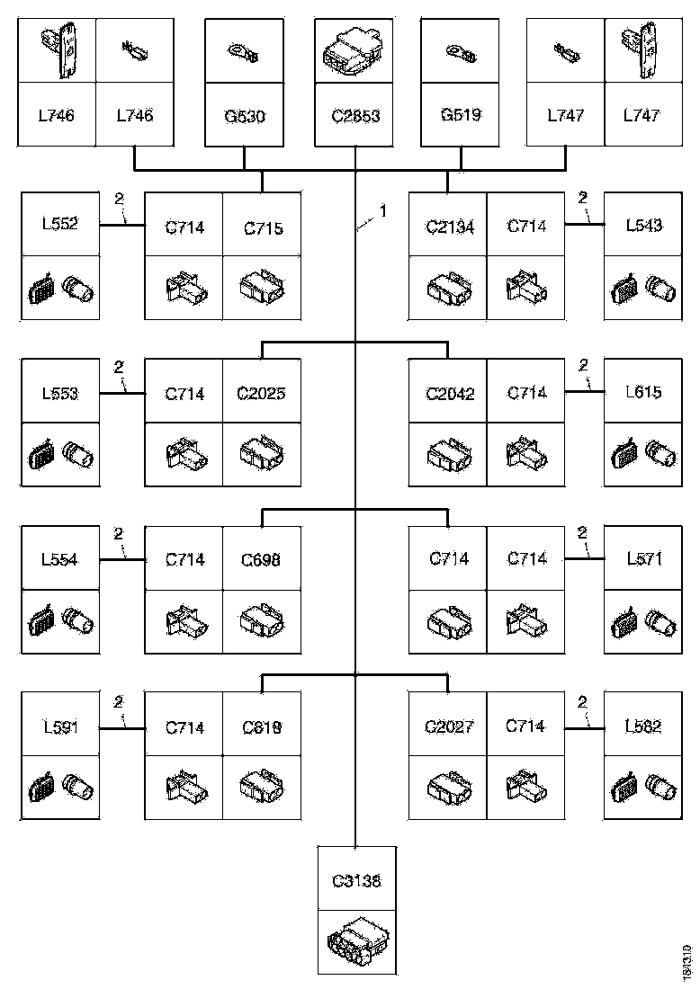 Buy 1880745 CABLE HARNESS SCANIA