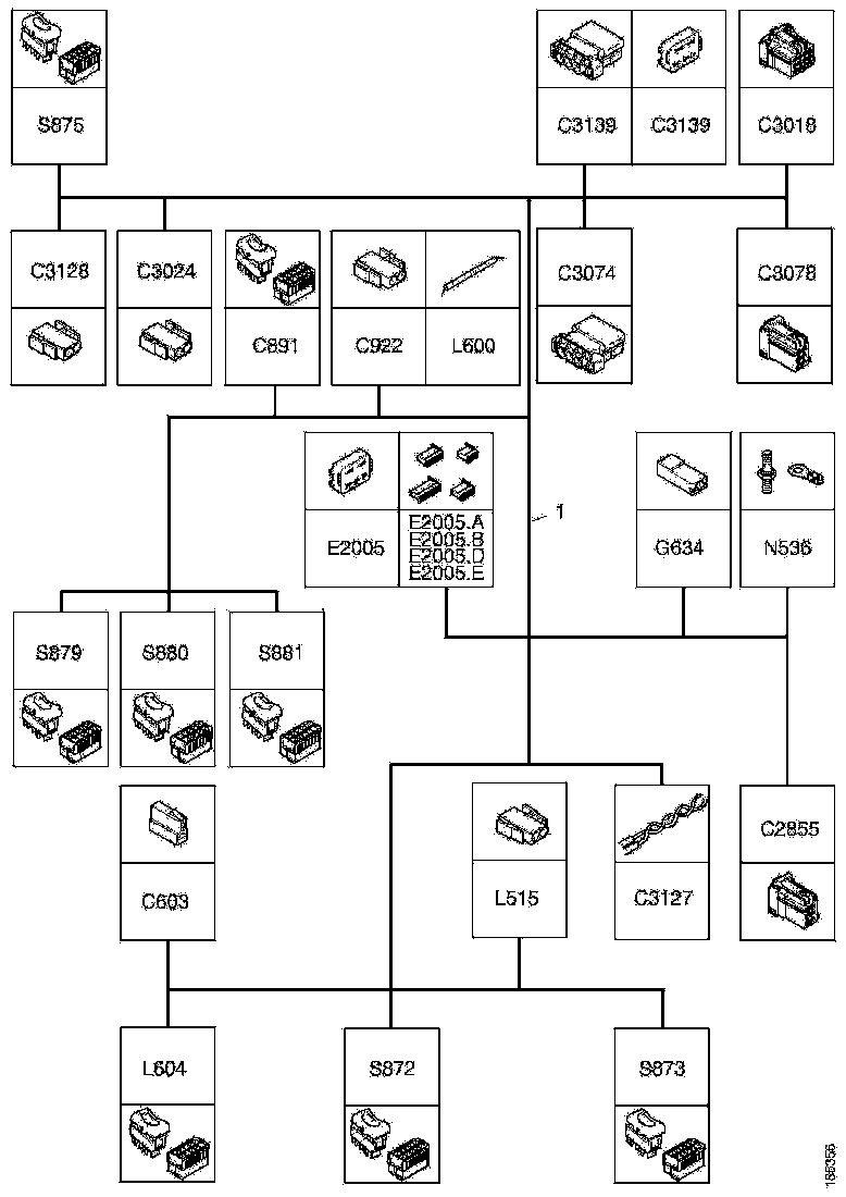 Buy 1884463 CABLE HARNESS SCANIA