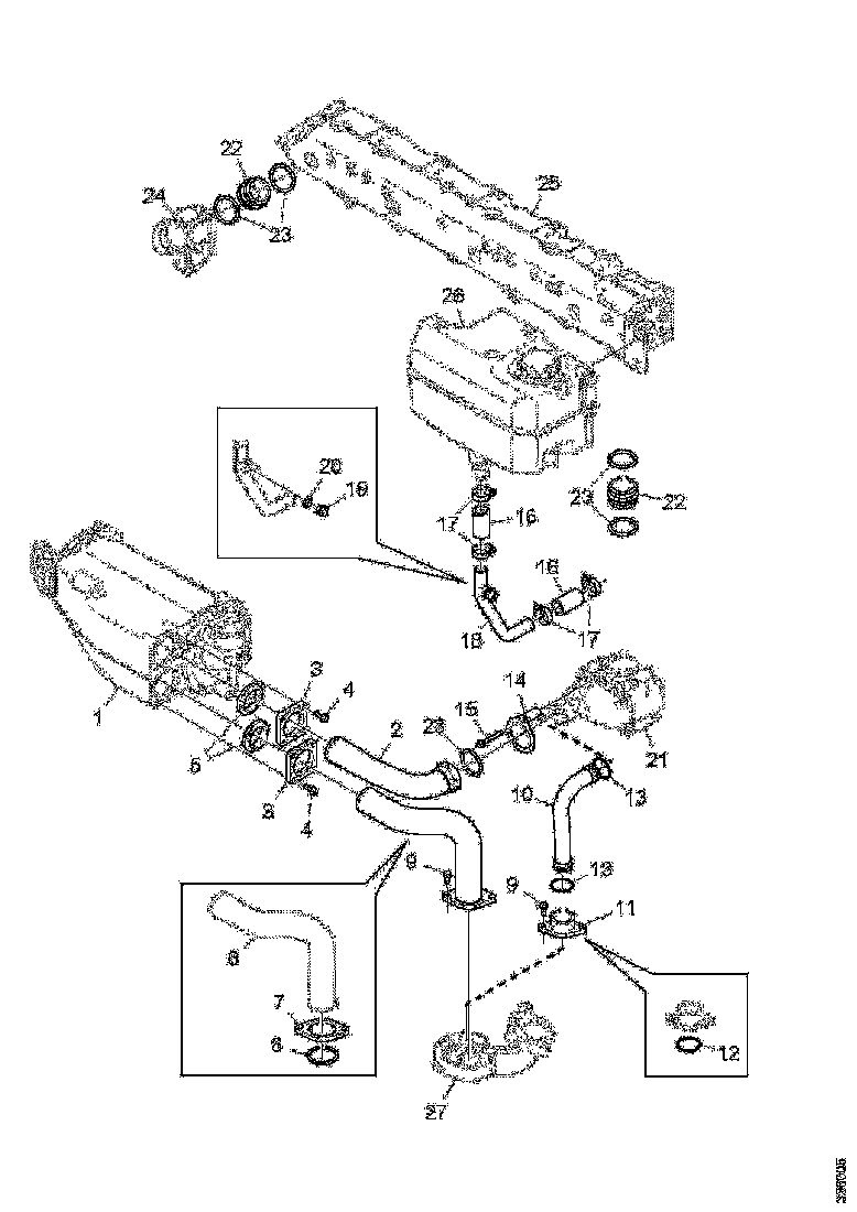 Buy 1886242 WATER PIPE SCANIA