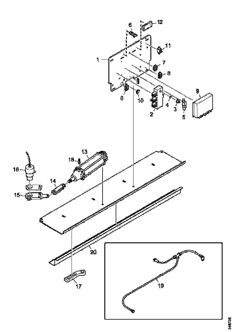 Buy 1886642 CABLE HARNESS SCANIA