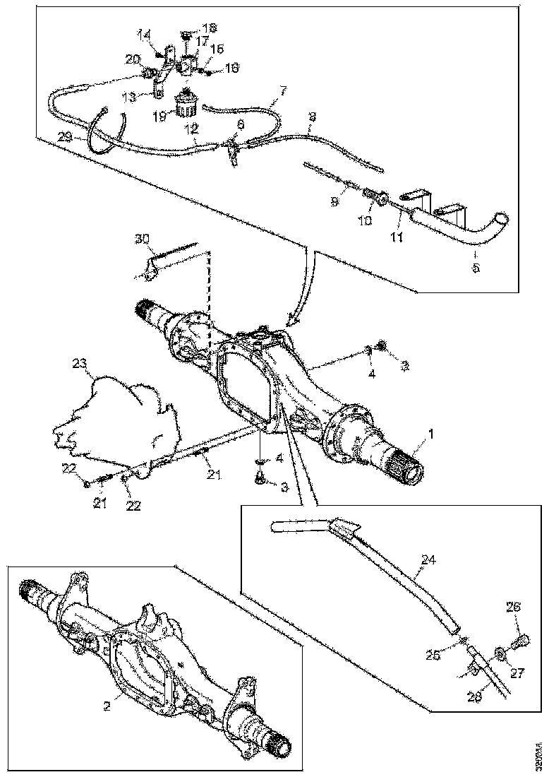 Buy 1887852 REAR AXLE SCANIA