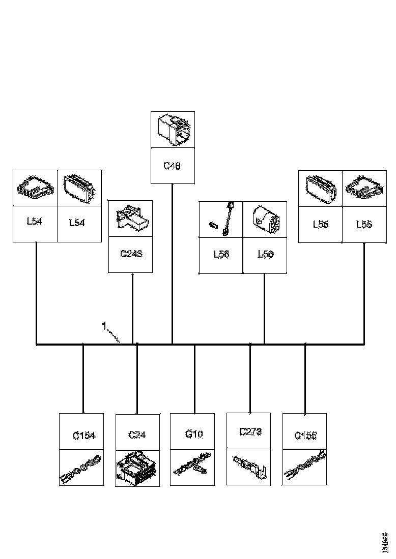 Buy 1889736 CABLE HARNESS SCANIA