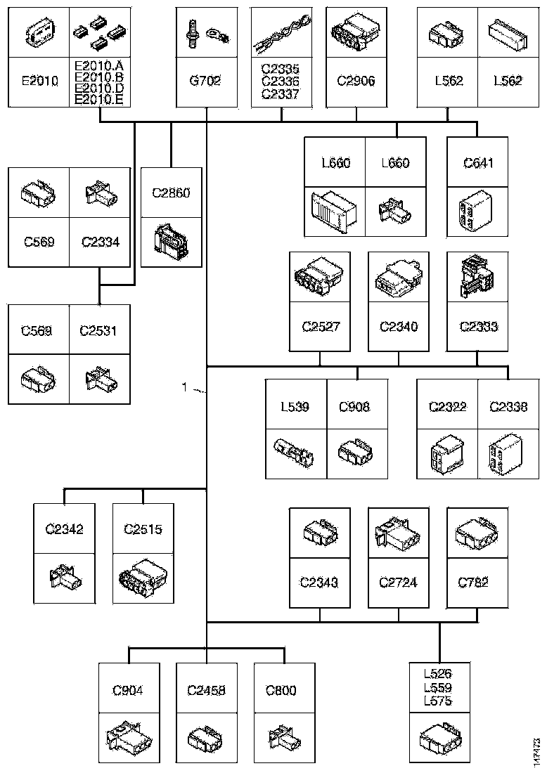 Buy 1890000 CABLE HARNESS SCANIA