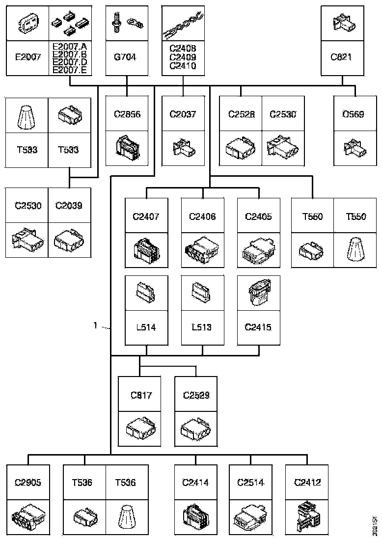 Buy 1890067 CABLE HARNESS SCANIA