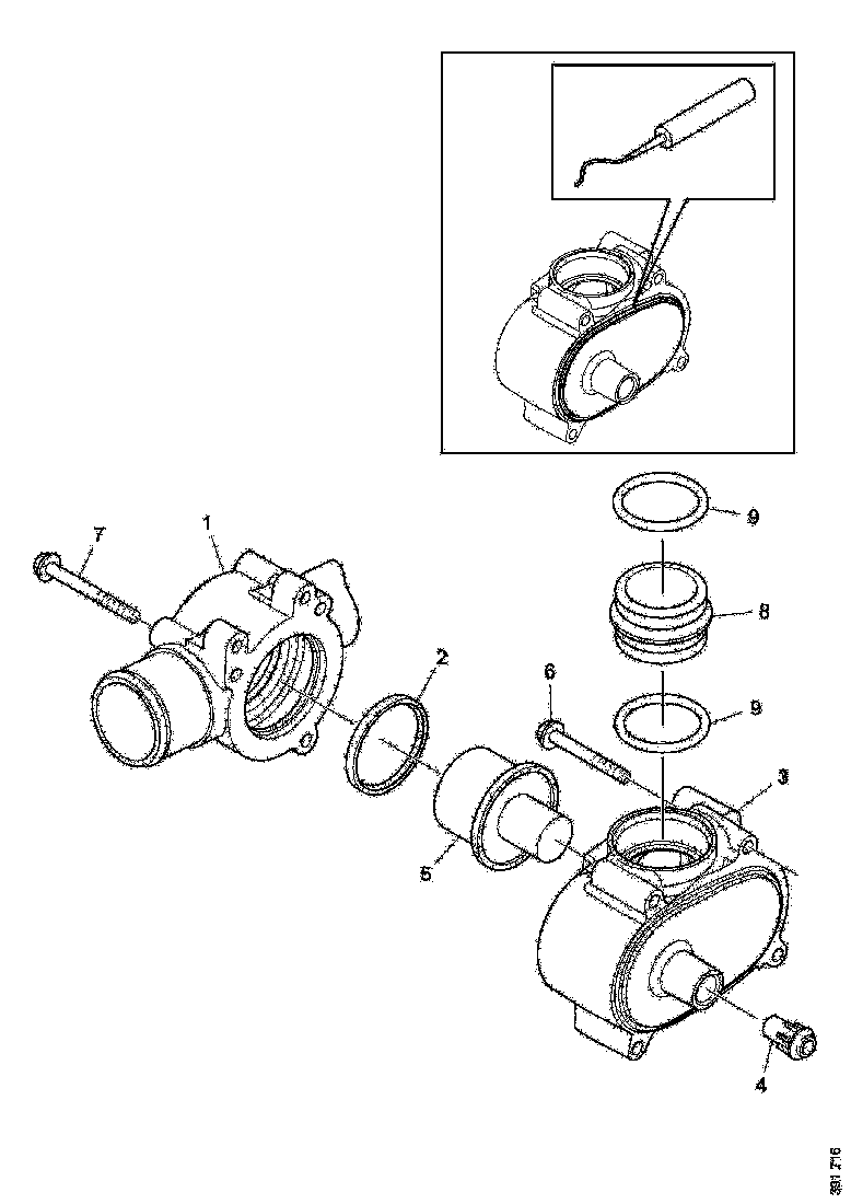 Buy 1892379 THERMOSTAT SCANIA