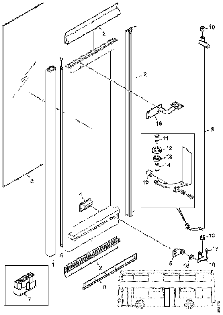 Buy 1894846 DOOR PILLAR SCANIA