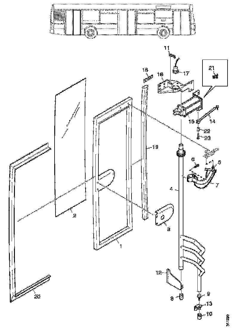 Buy 1895259 DOOR PILLAR SCANIA