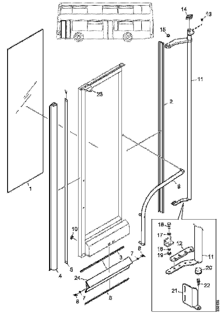 Buy 1895285 DOOR PILLAR SCANIA