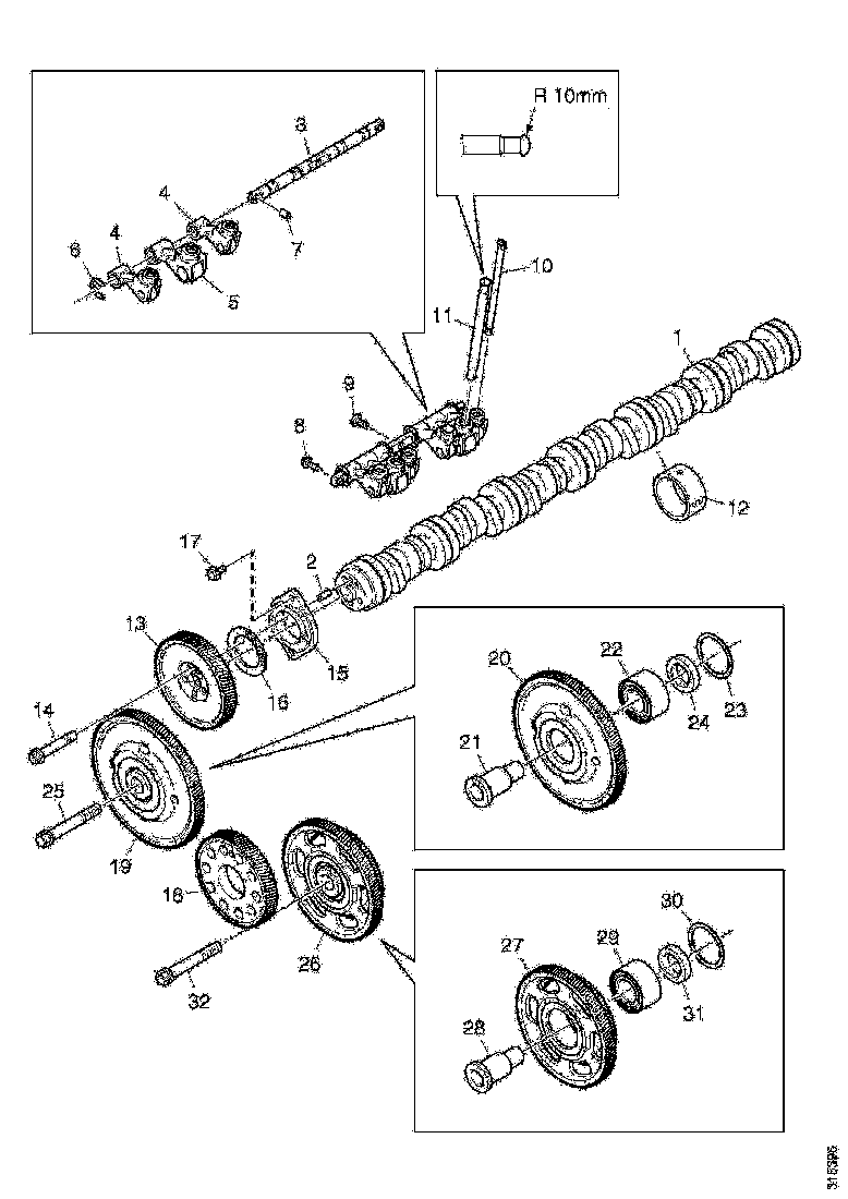 Buy 1895386 INTERMEDIATTE GEAR SCANIA