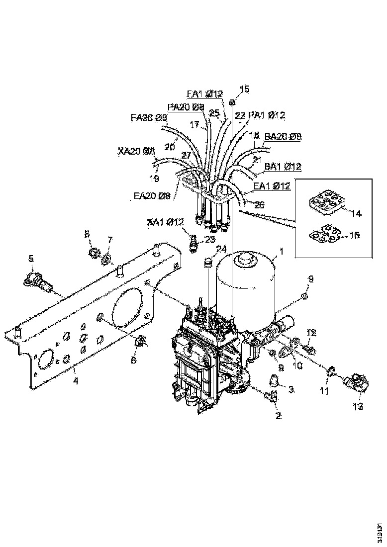 Buy 1898224 BRACKET SCANIA