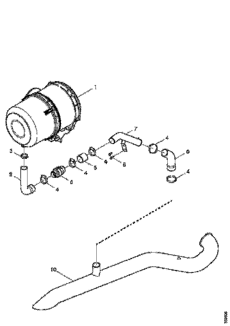 Buy 1899015 HOSE SCANIA