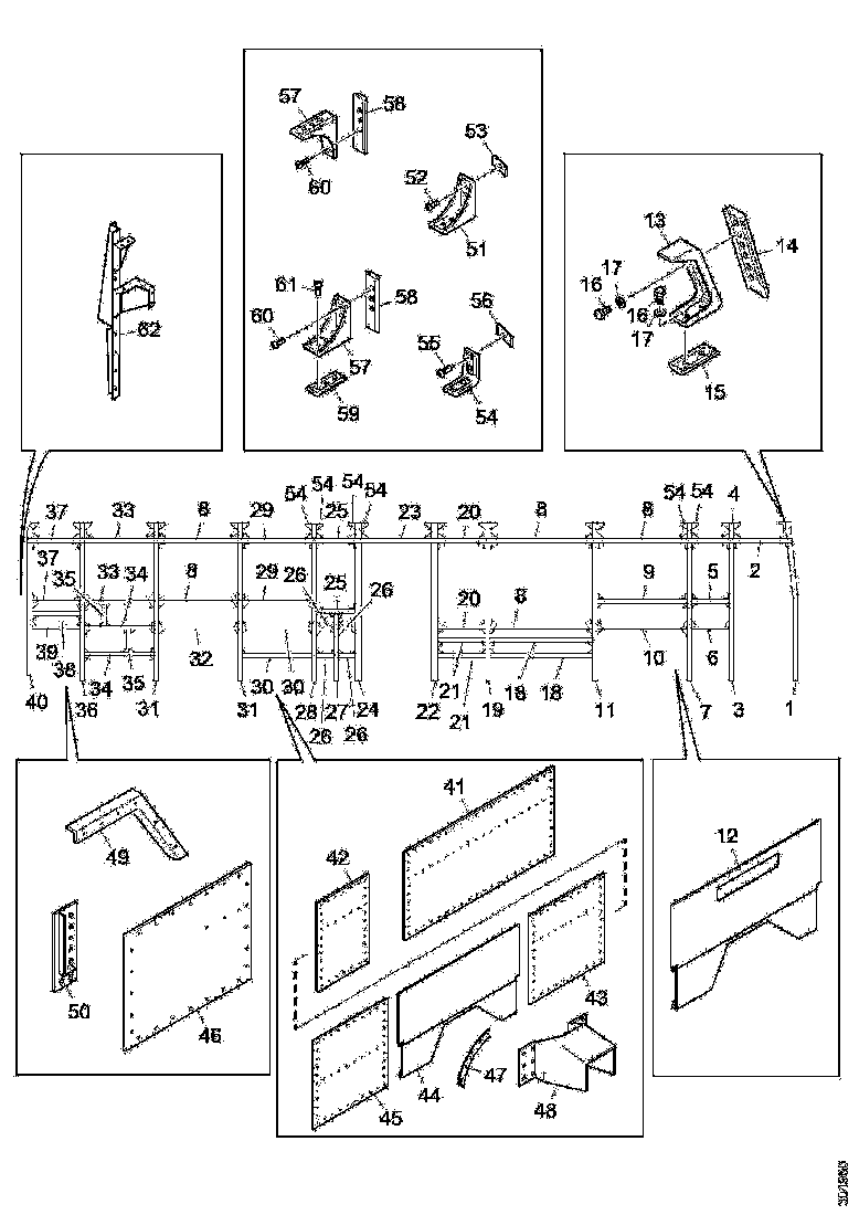 Buy 1900658 REINF. MEM SCANIA
