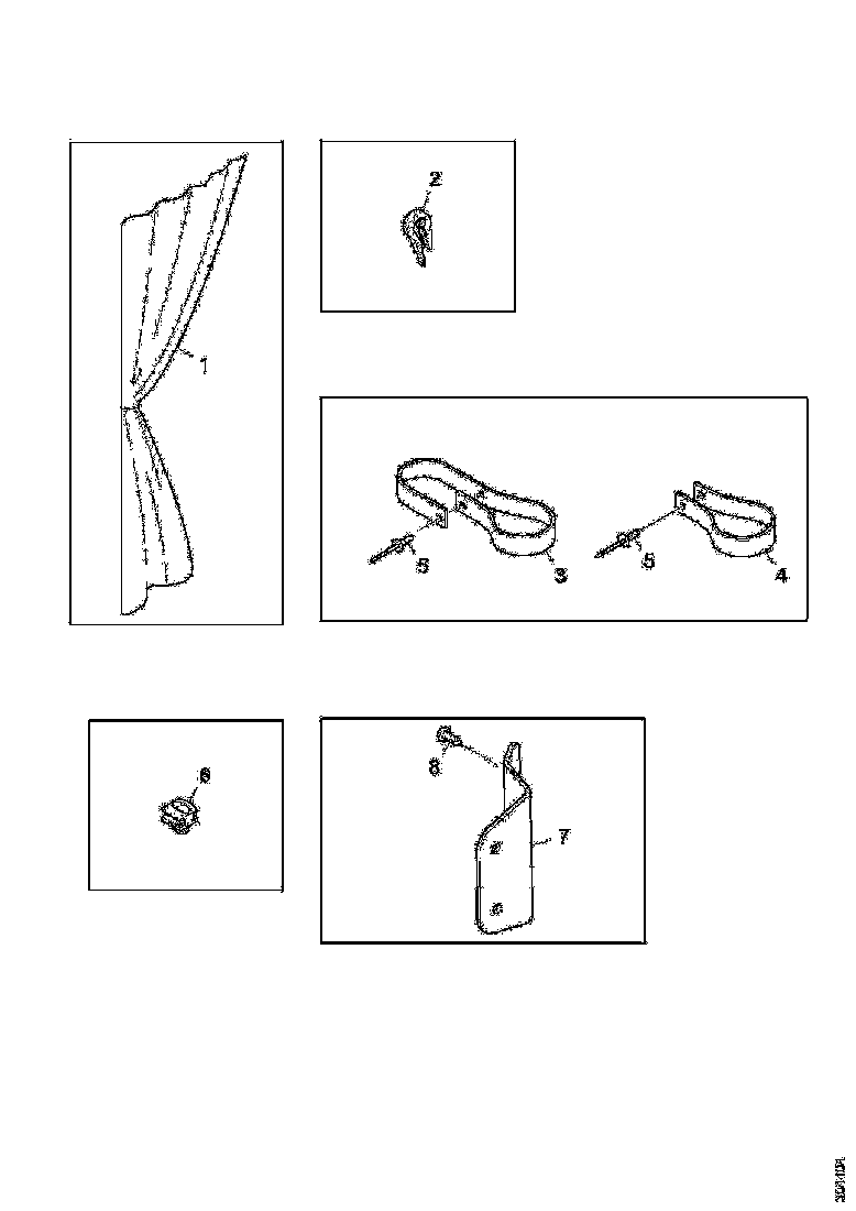 Buy 1901032 CURTAIN TI SCANIA