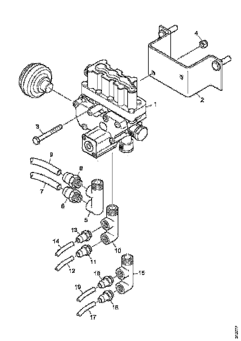 Buy 1901199 BRACKET SCANIA