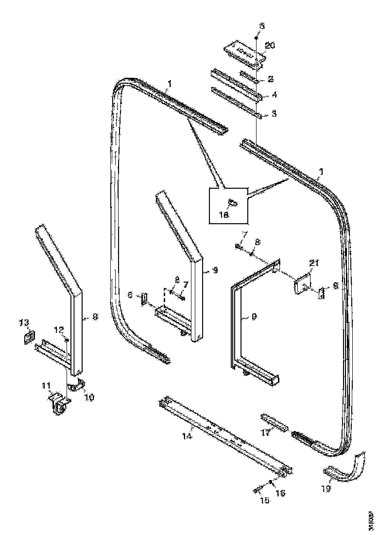 Buy 1902233 MOUNTING FRAME SCANIA