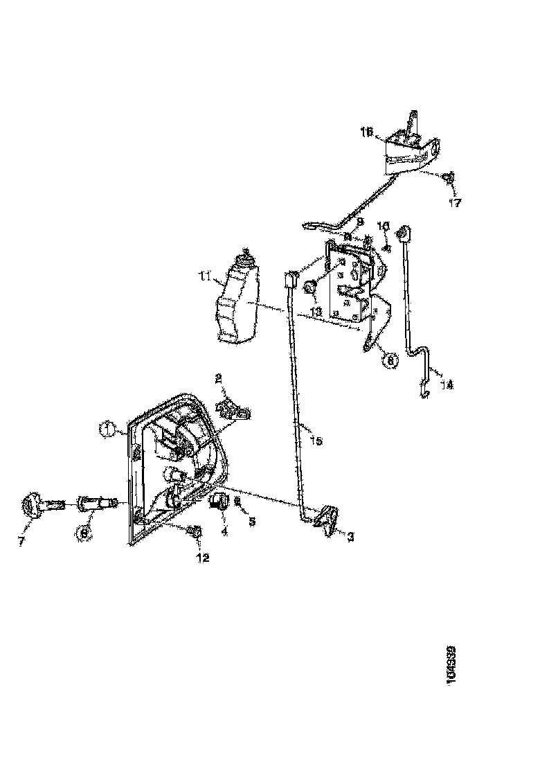 Buy 1902974 DOOR LOCK RH (S) SCANIA