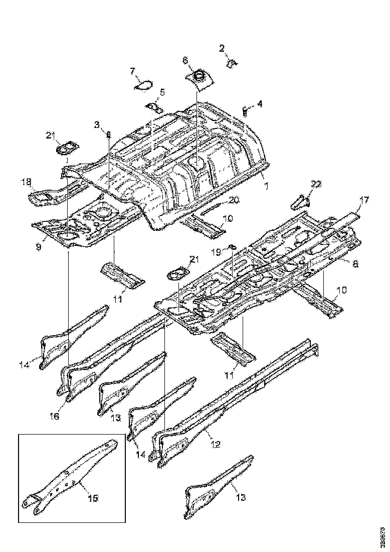 Buy 1904401 FLOOR MEMB SCANIA