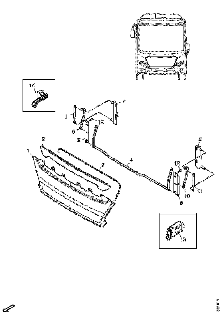 Buy 1904475 BRACKET SCANIA