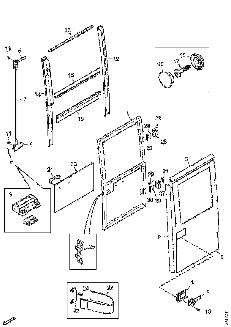 Buy 1904508 DOOR SCANIA
