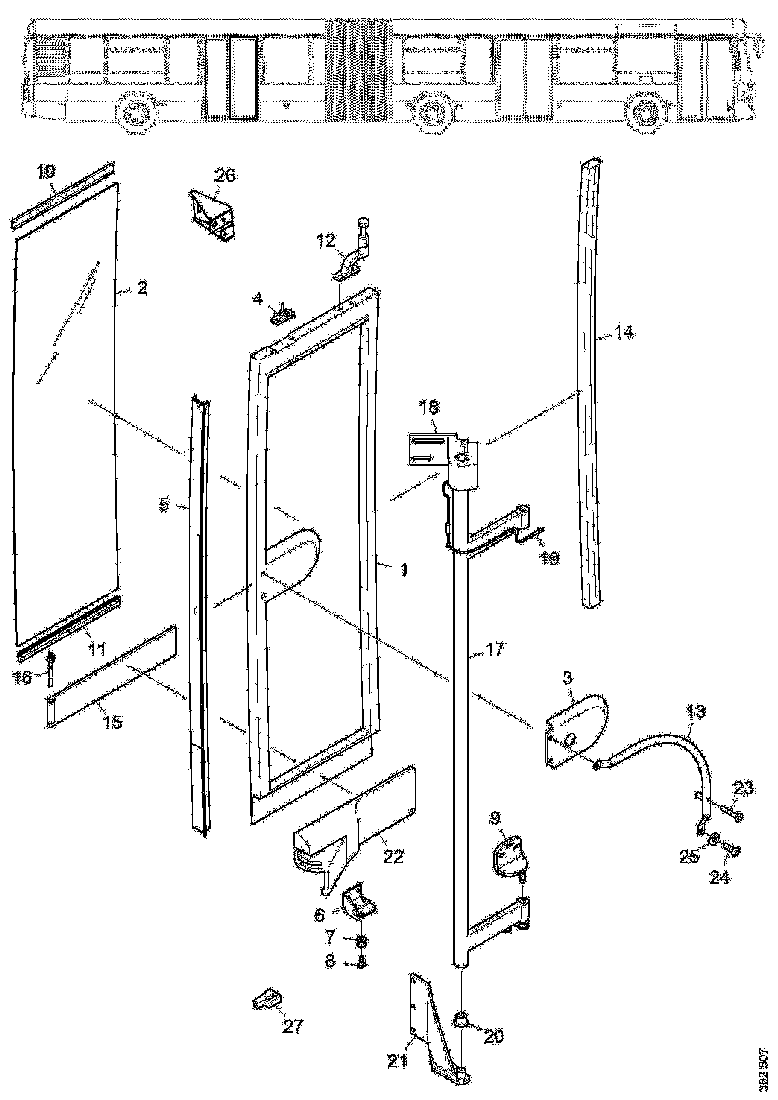 Buy 1904629 DOOR HANDLE SCANIA