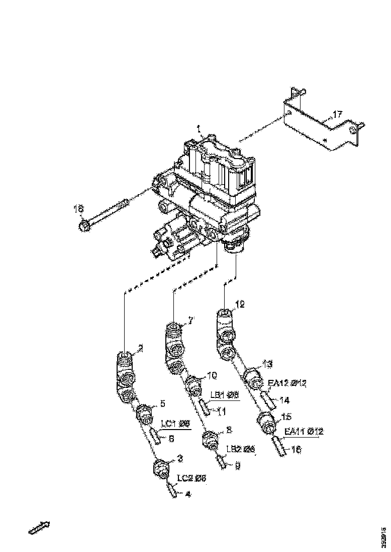 Buy 1905375 VALVE BLOCK SCANIA