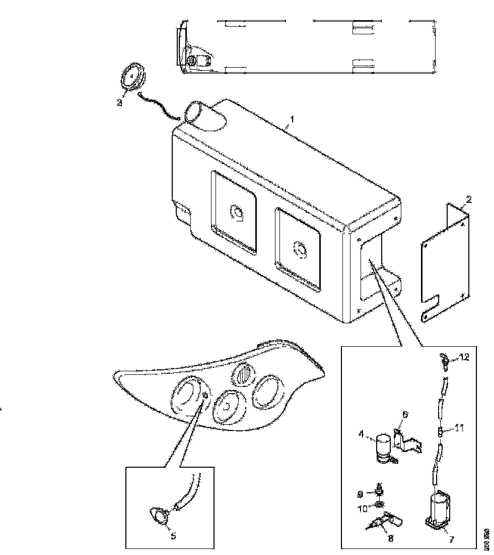 Buy 1907083 LEVEL SENS SCANIA
