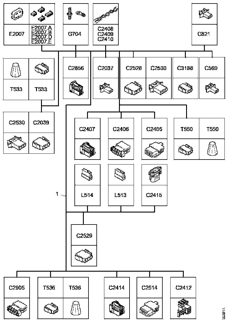 Buy 1907716 CABLE HARNESS SCANIA