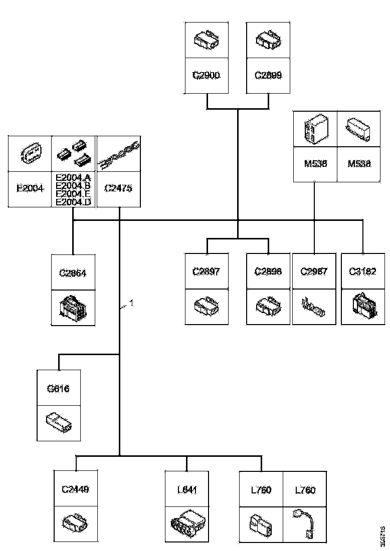 Buy 1907803 CABLE HARNESS SCANIA